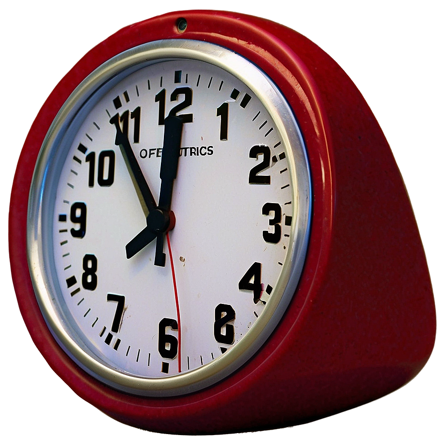 Alarm Clock Red Png 04292024 PNG Image