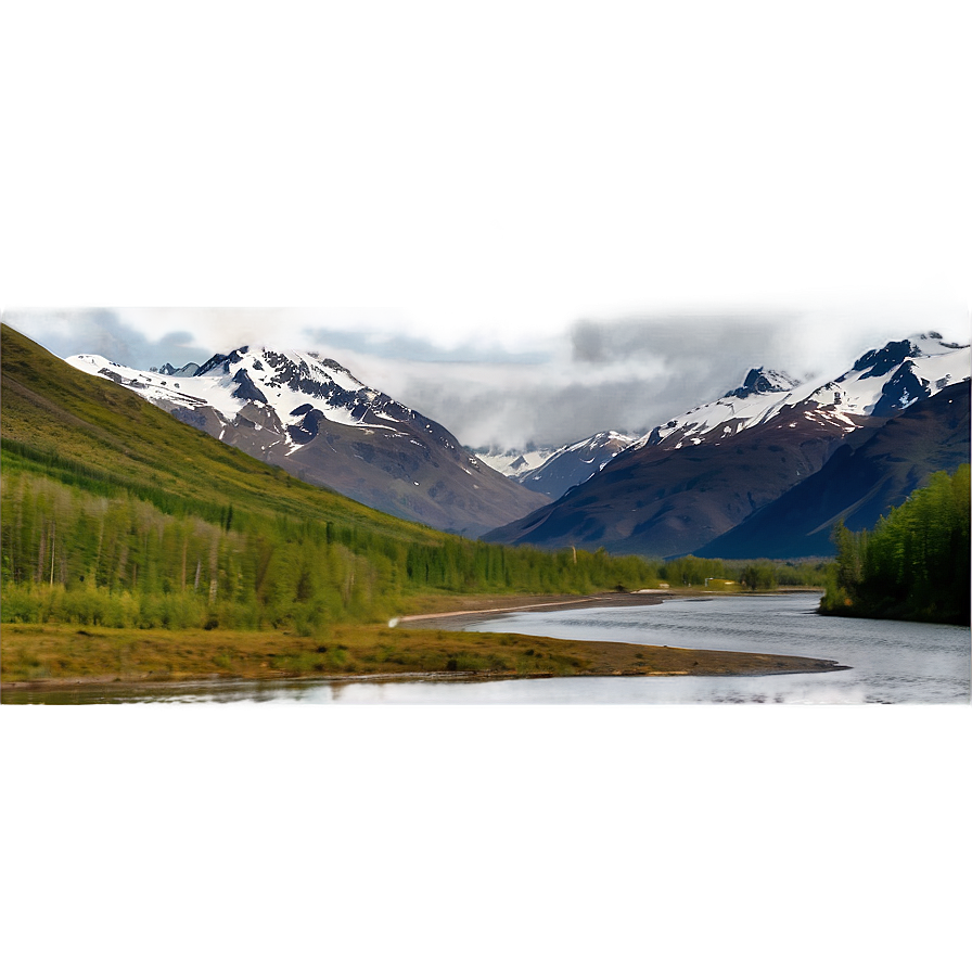 Alaska Landscape Png Mgj57 PNG Image