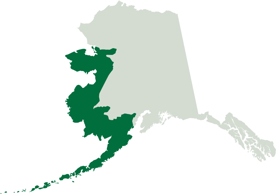 Alaska Map Silhouette PNG Image