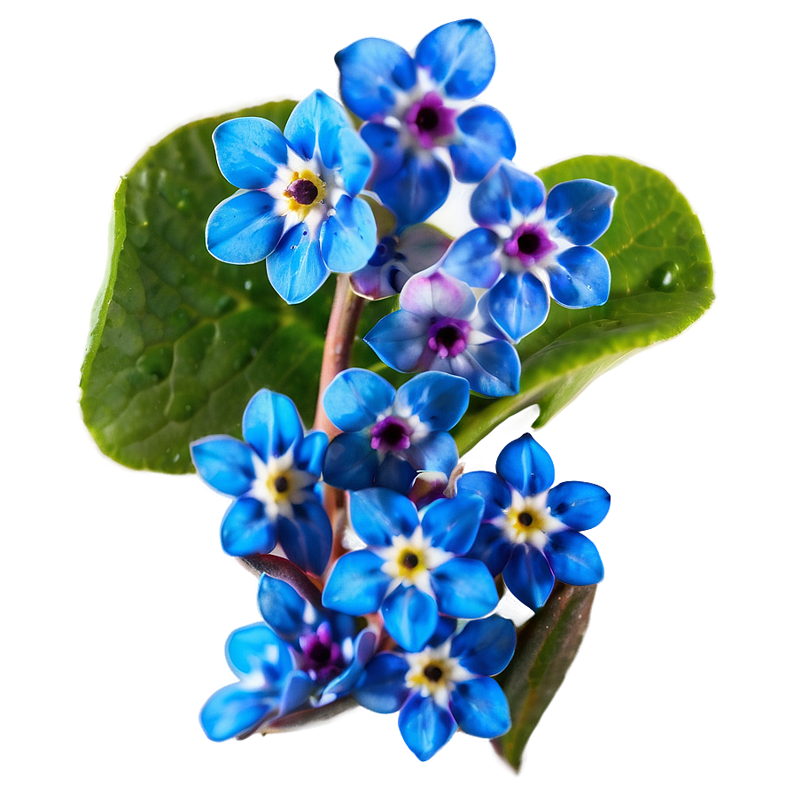 Alaska State Flower - Forget Me Not Png 20 PNG Image