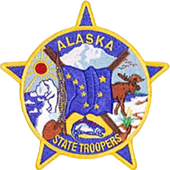 Alaska State Troopers Badge PNG Image