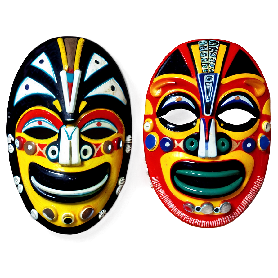 Alaska Tribal Masks Png 05242024 PNG Image