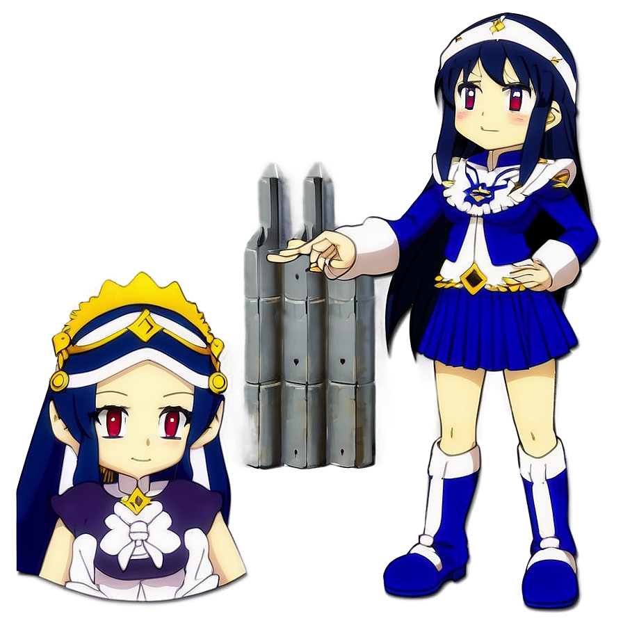 Albedo And Shalltear Png Yup PNG Image