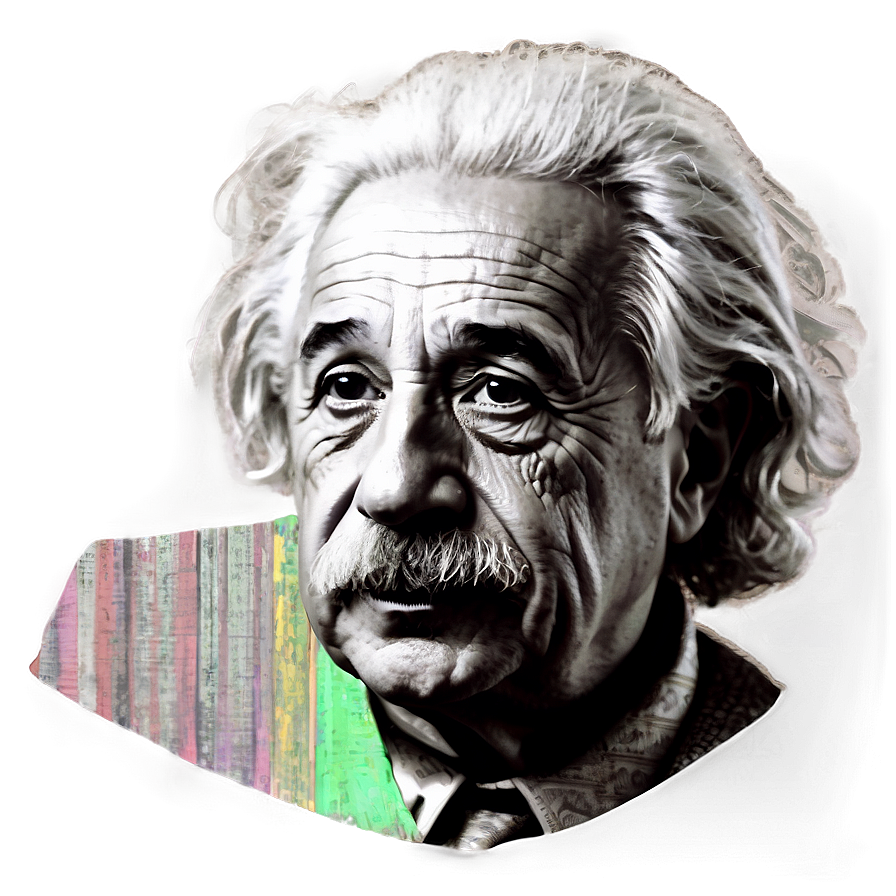 Albert Einstein By Andy Warhol Png Nvh PNG Image