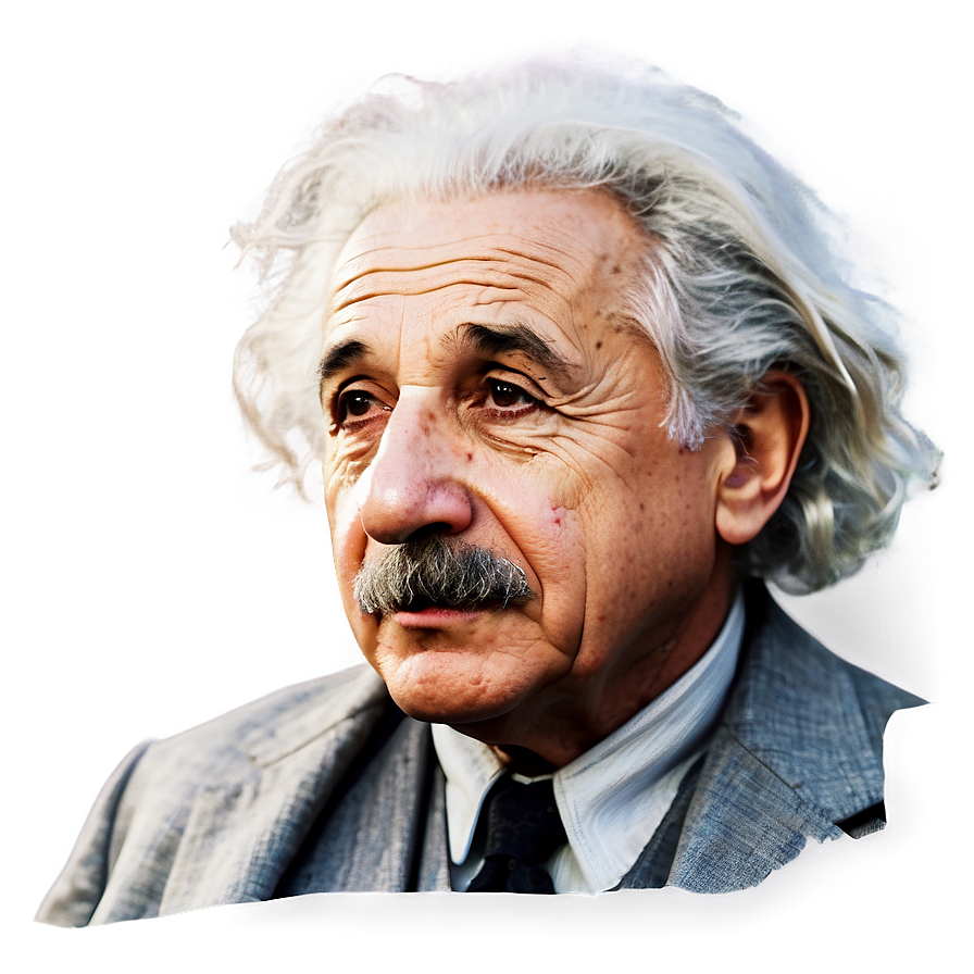 Albert Einstein Minimalist Art Png 73 PNG Image