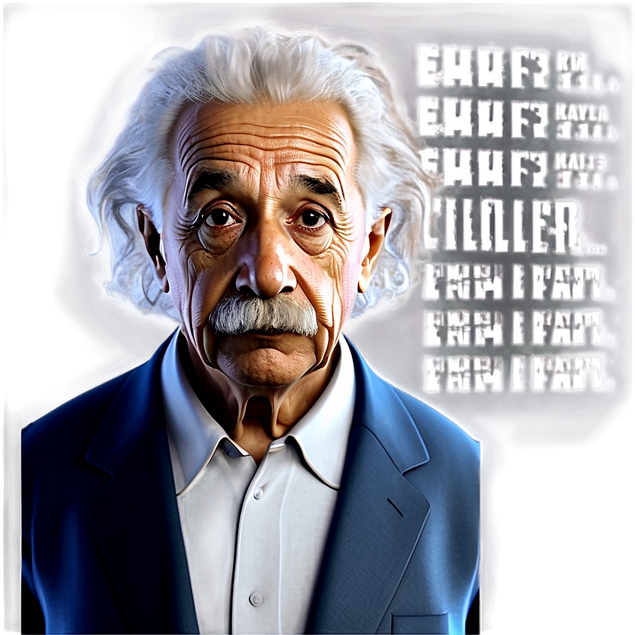 Albert Einstein Silhouette Png Vty PNG Image