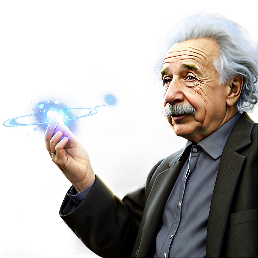 Albert Einstein Teaching Png 06122024 PNG Image