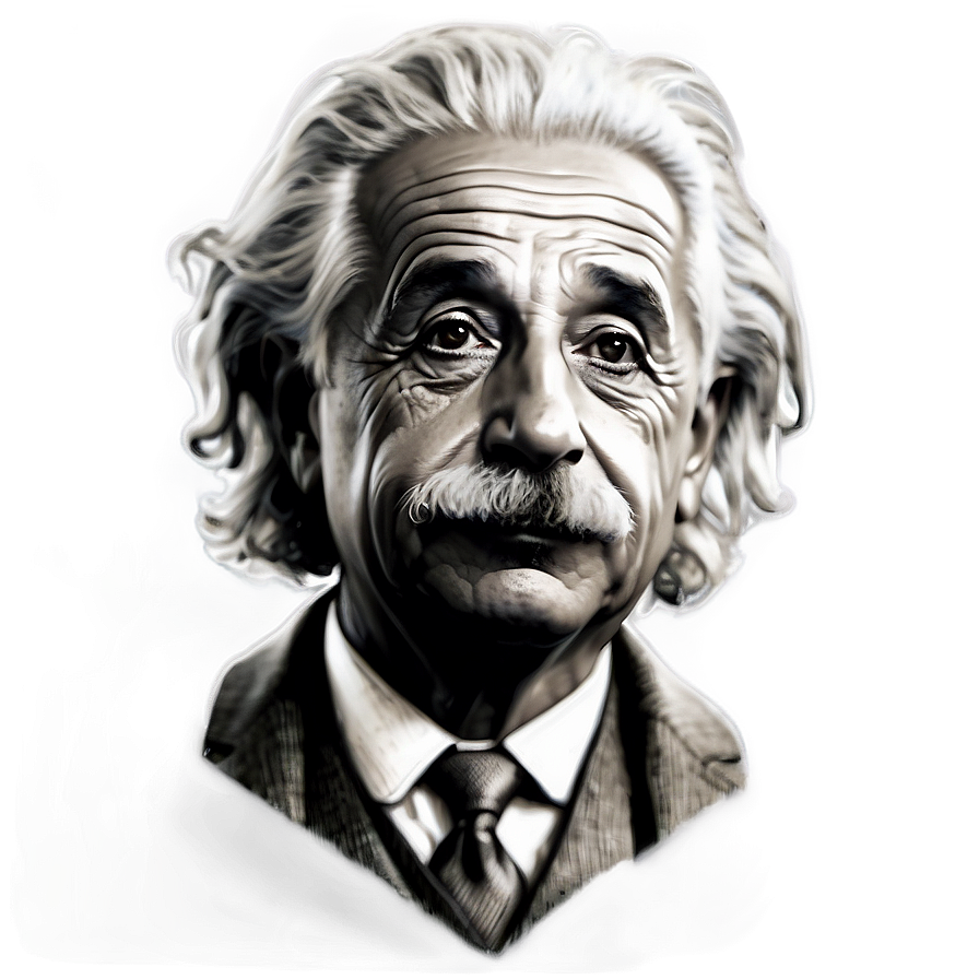 Albert Einstein Vintage Stamp Png Nqw PNG Image