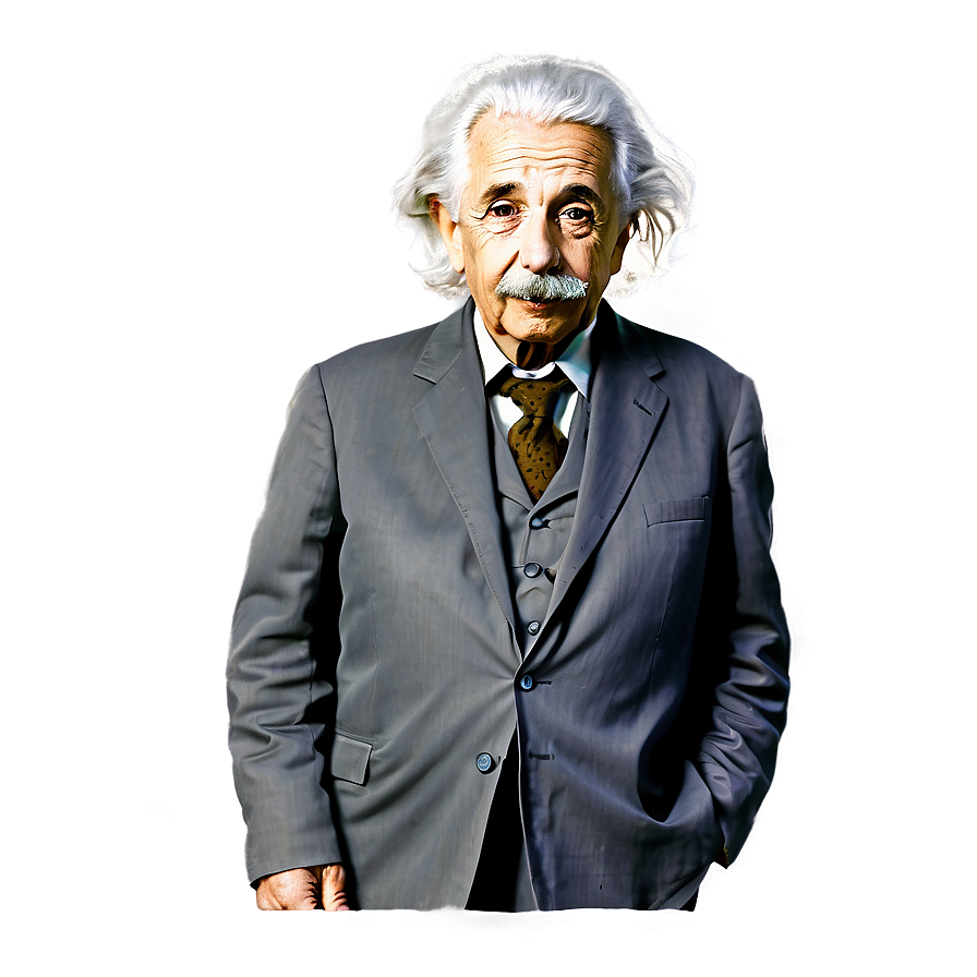 Albert Einstein With E=mc² Equation Png Jpy83 PNG Image