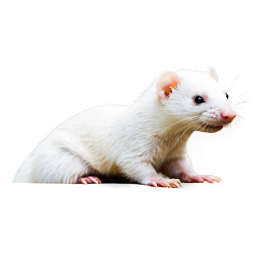 Albino Ferret Png 46 PNG Image