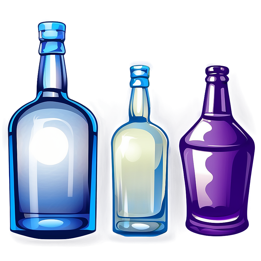 Alcohol Bottle Vector Png Oea PNG Image