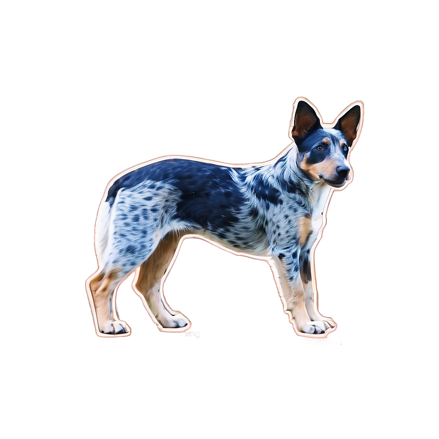 Alert Blue Heeler Png Xfs91 PNG Image