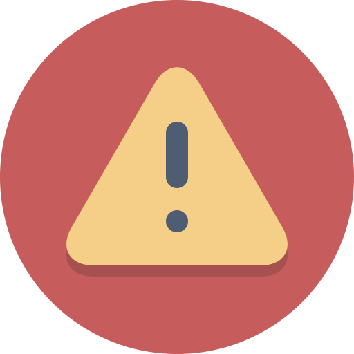 Alert Exclamation Icon PNG Image