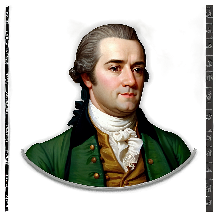 Alexander Hamilton Portrait Png Rwj PNG Image