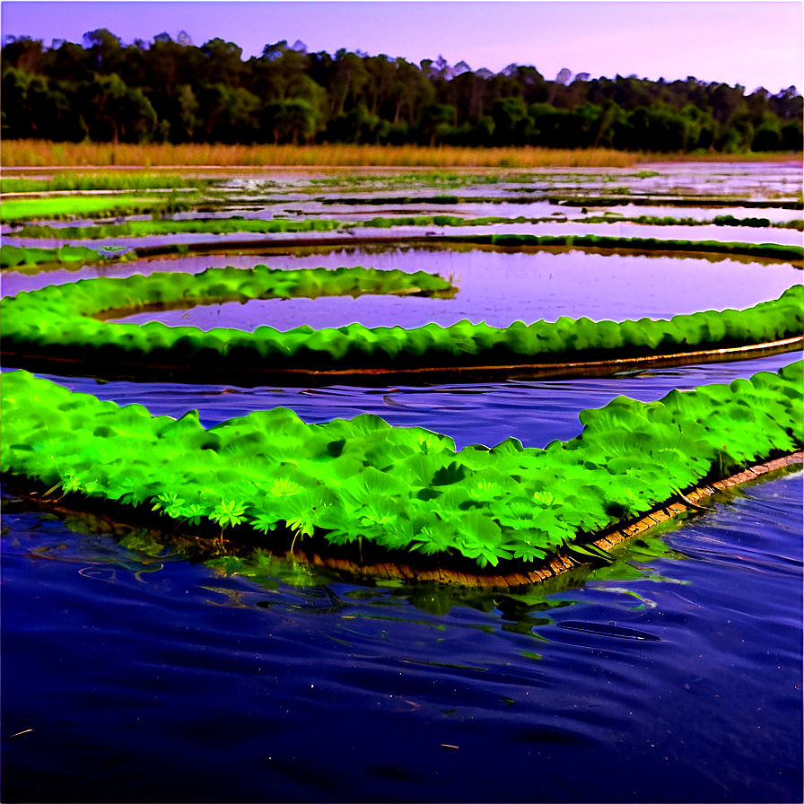 Algae Cultivation Pond Png Ijt65 PNG Image