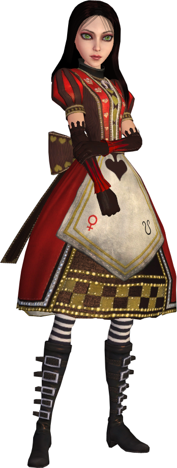 Alice Madness Returns Character Design PNG Image