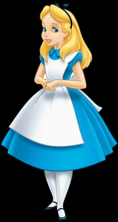 Alicein Wonderland Character PNG Image