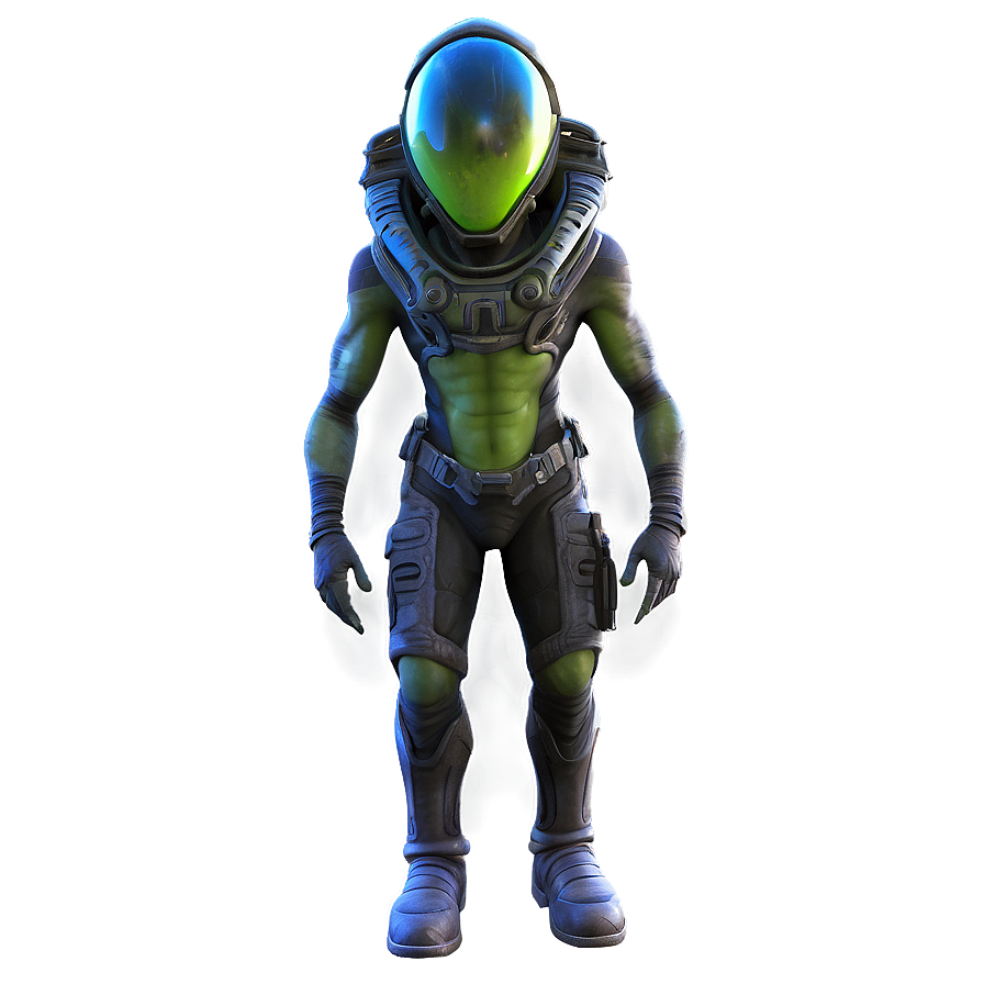 Alien Explorer Character Png 30 PNG Image