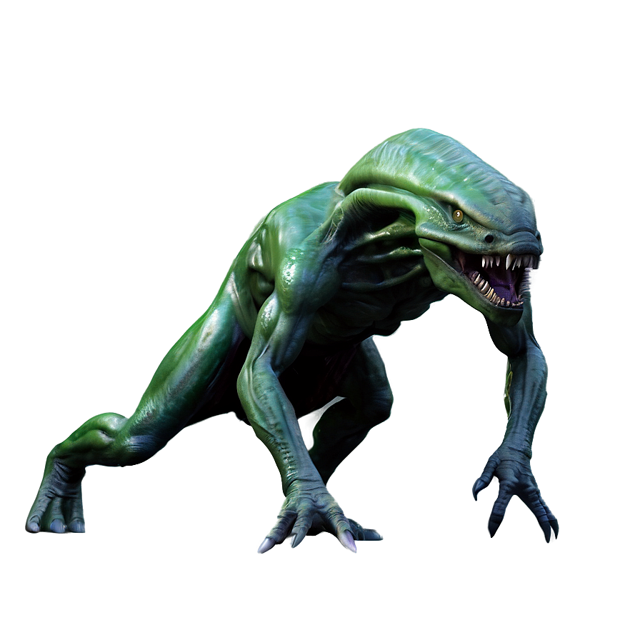 Alien Monster Encounter Png 05232024 PNG Image