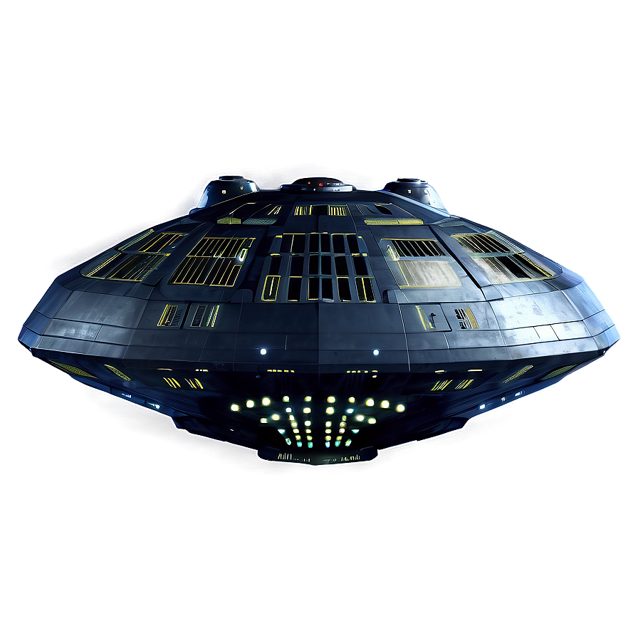 Alien Technology Starship Png Jdd5 PNG Image