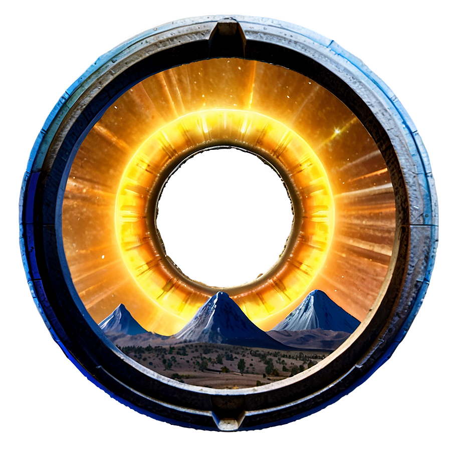 Alien World Entry Portal Png 7 PNG Image