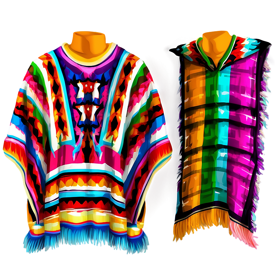 All-purpose Mexican Poncho Png 94 PNG Image