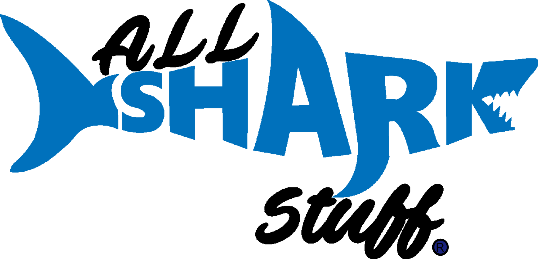 All Shark Stuff Logo PNG Image