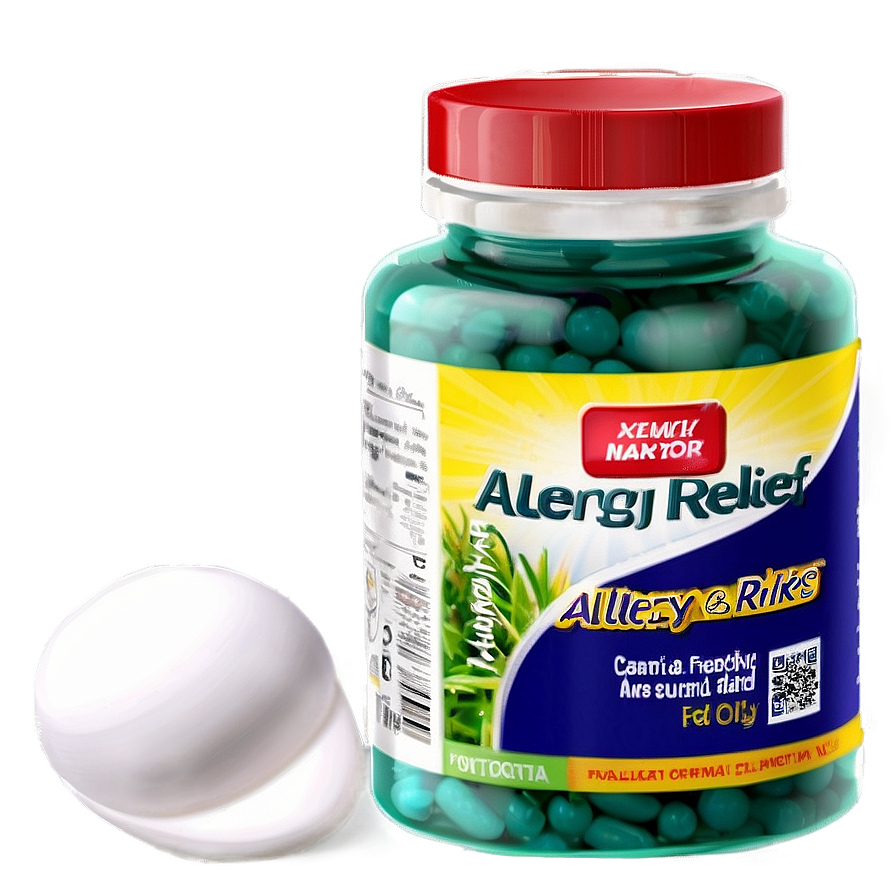 Allergy Relief Tablet Png Vak43 PNG Image