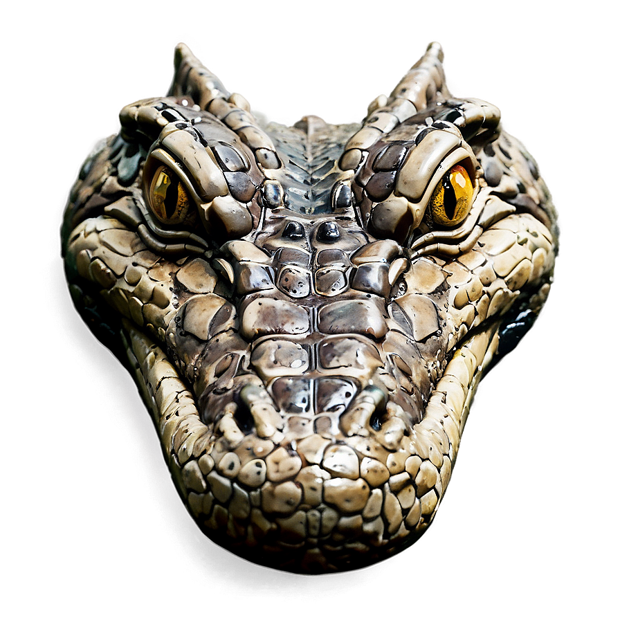 Alligator Head Close-up Png Wxf PNG Image