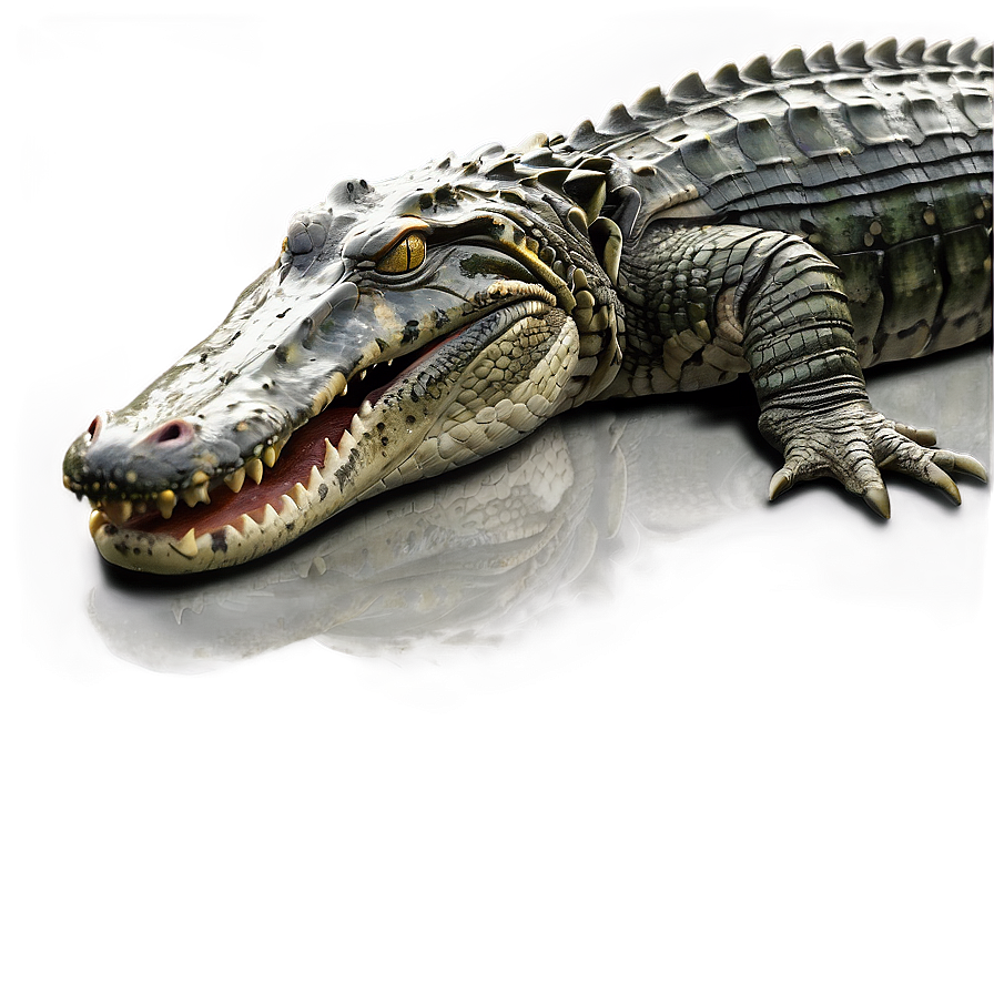 Alligator In Swamp Png Gaj67 PNG Image