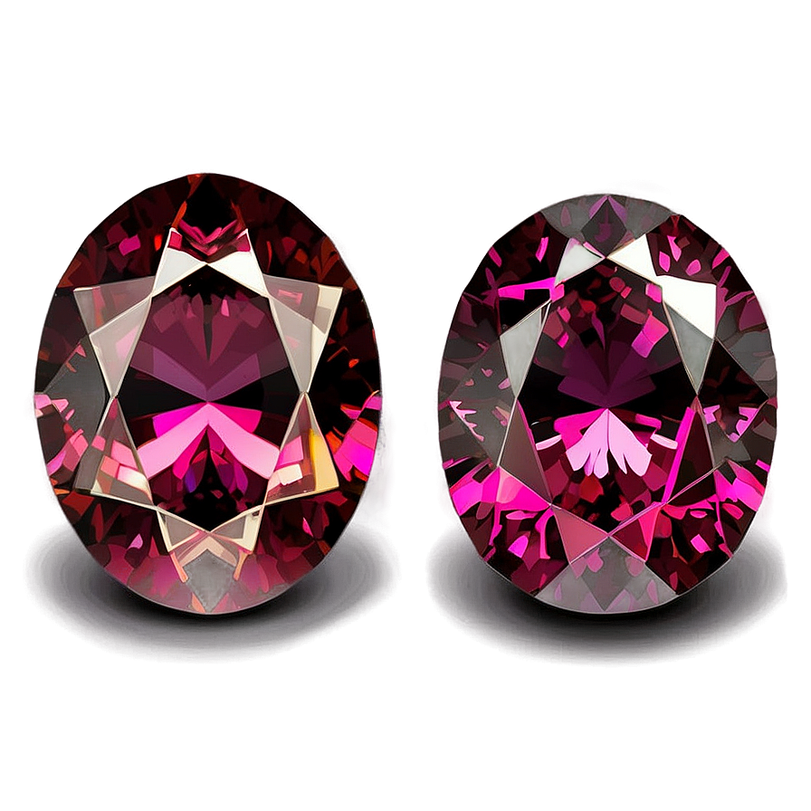 Alluring Rhodolite Gem Png 06122024 PNG Image