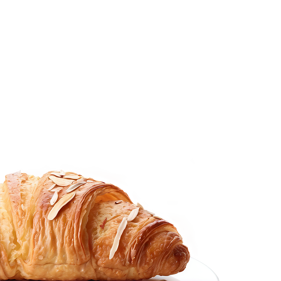 Almond Croissant Breakfast Png 78 PNG Image