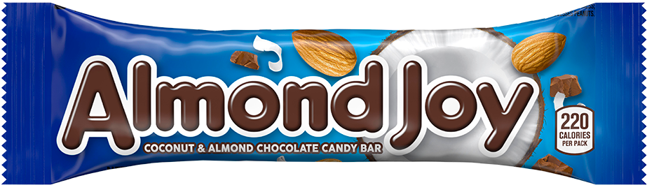 Almond Joy Candy Bar Packaging PNG Image