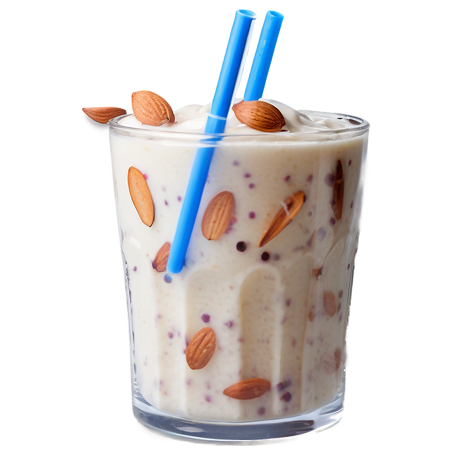 Almond Milk Milkshake Png 3 PNG Image