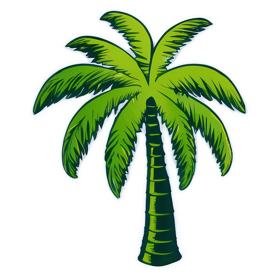 Aloha Palm Tree Silhouette Png 24 PNG Image