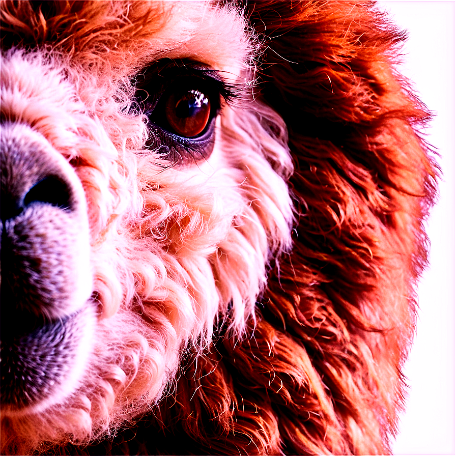 Alpaca Face Close-up Png Slt10 PNG Image