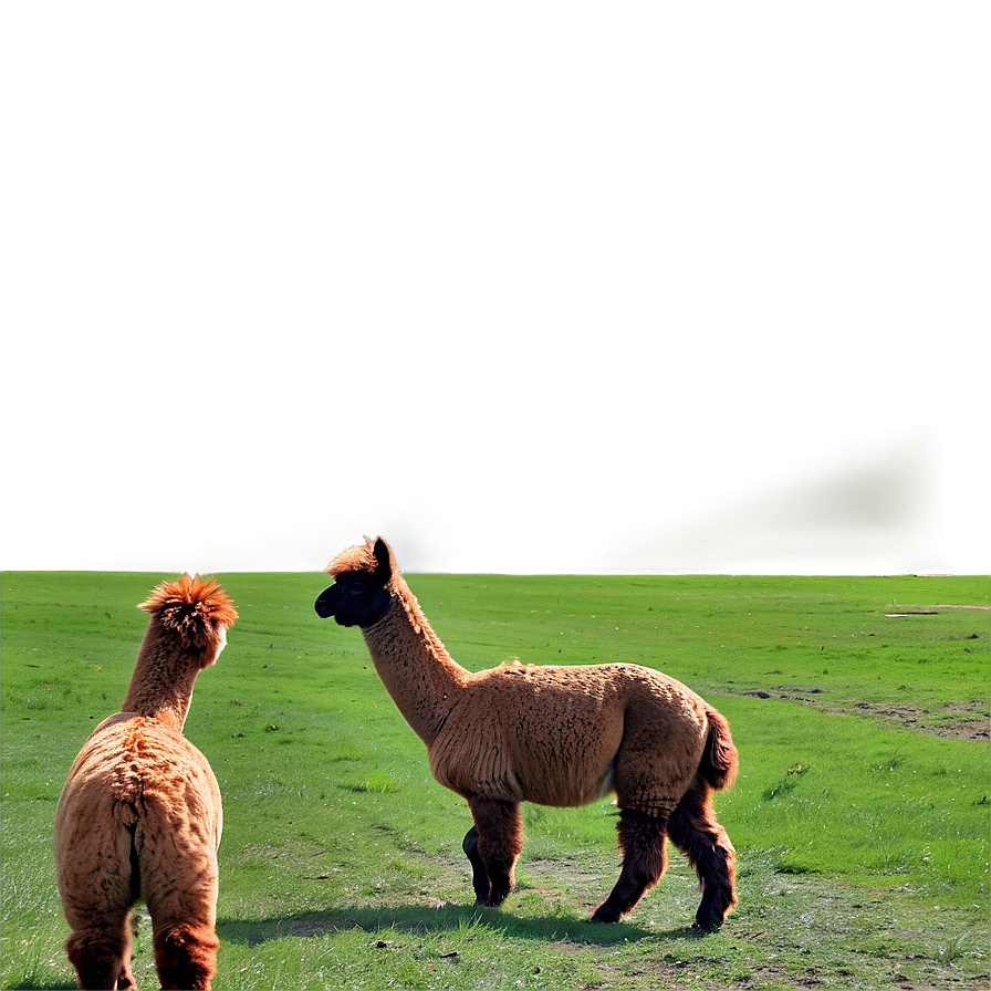 Alpaca Farm Png Iam PNG Image