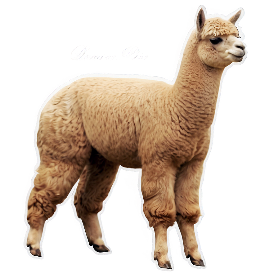 Alpaca Vector Png Slf25 PNG Image