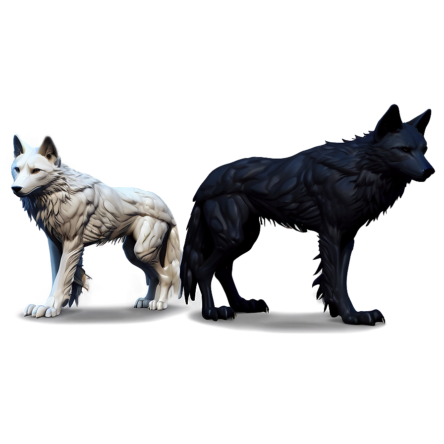 Alpha Wolf And Raven Png 76 PNG Image