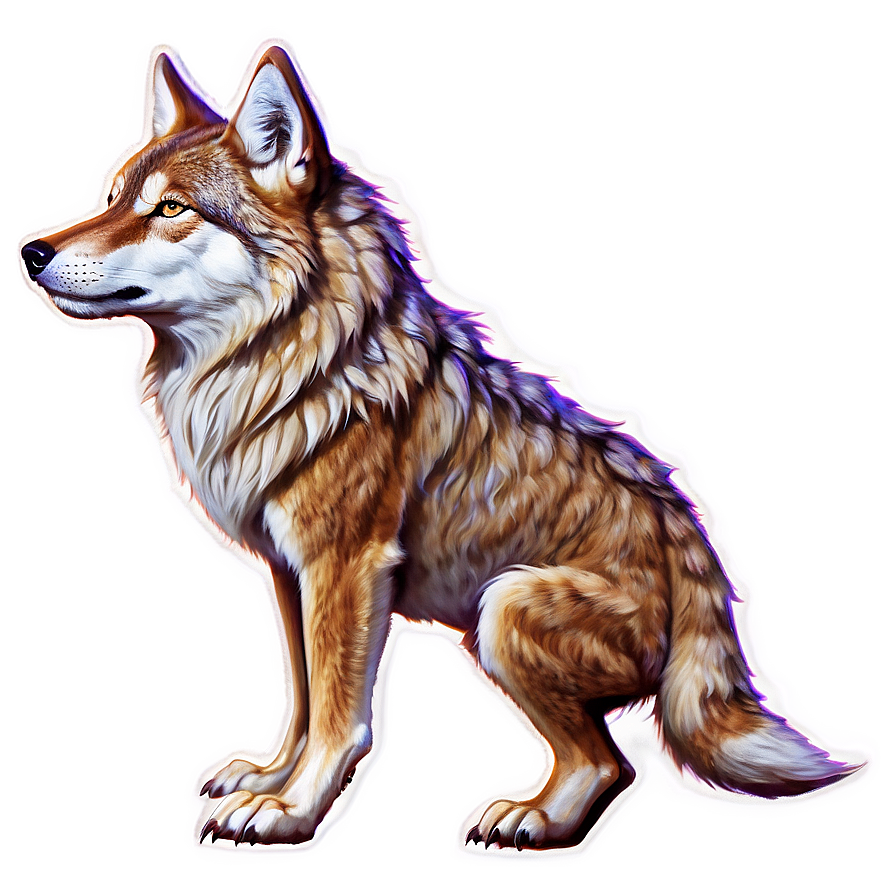 Alpha Wolf Fantasy Artwork Png 85 PNG Image