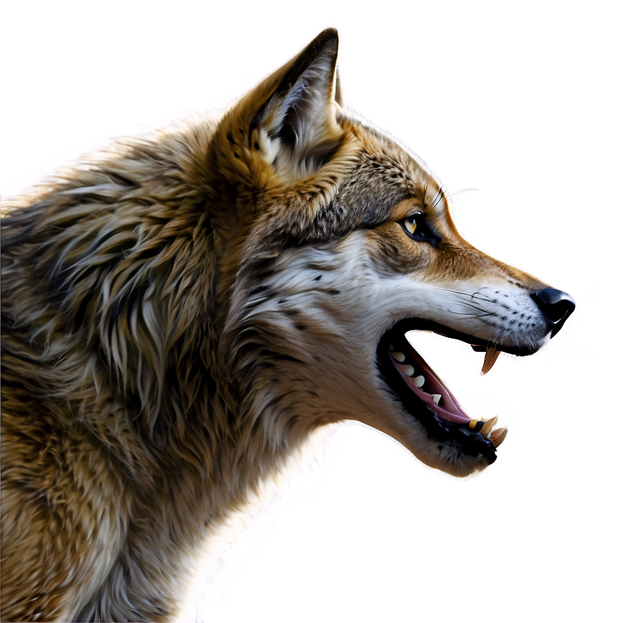 Alpha Wolf Profile View Png 06292024 PNG Image