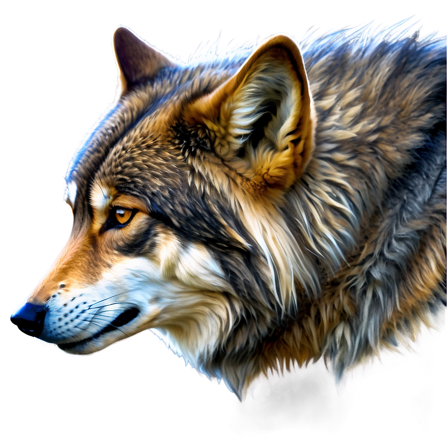 Alpha Wolf Profile View Png 89 PNG Image