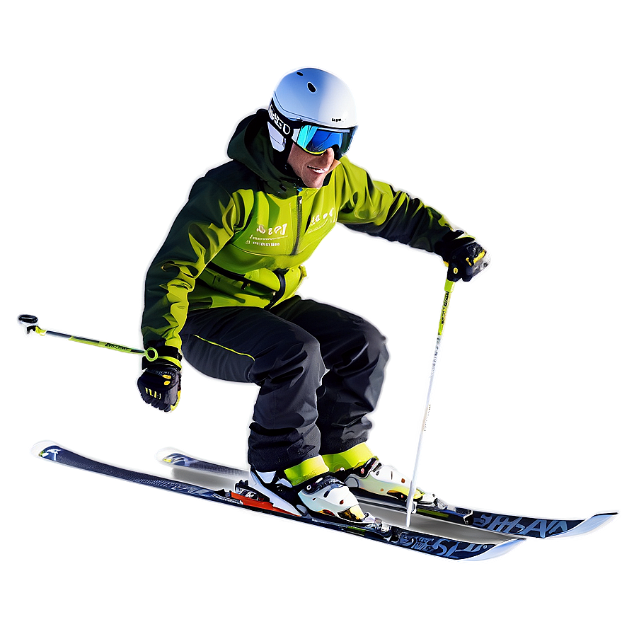 Alpine Skiing Png Qdh PNG Image