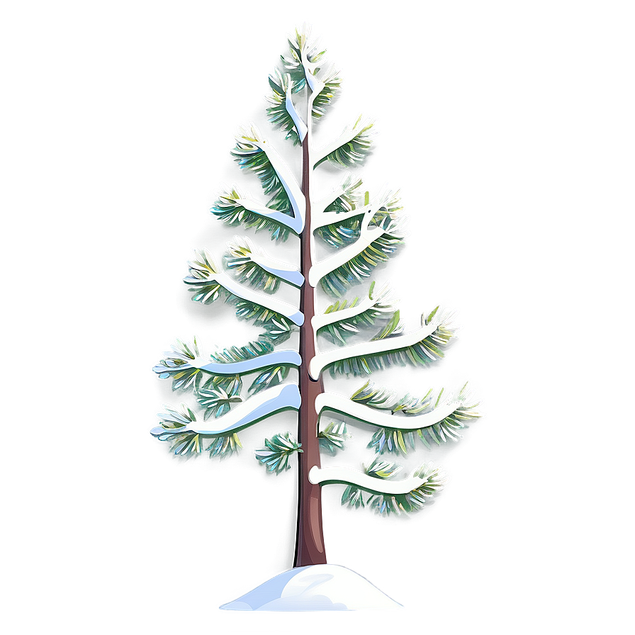 Alpine Snow Tree Png 49 PNG Image