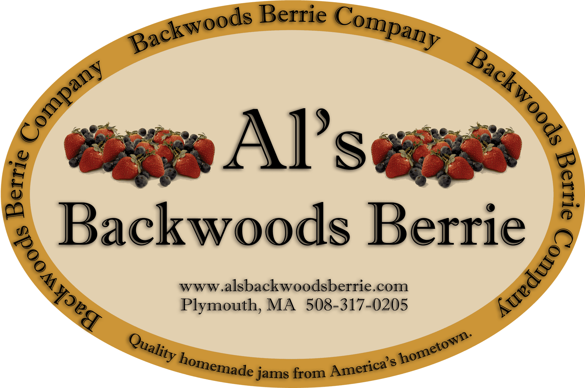 Als Backwoods Berrie Company Logo PNG Image