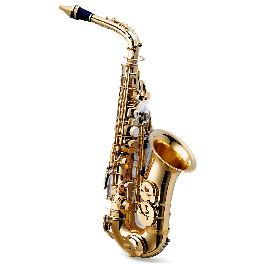 Alto Saxophone With Case Png Aka PNG Image