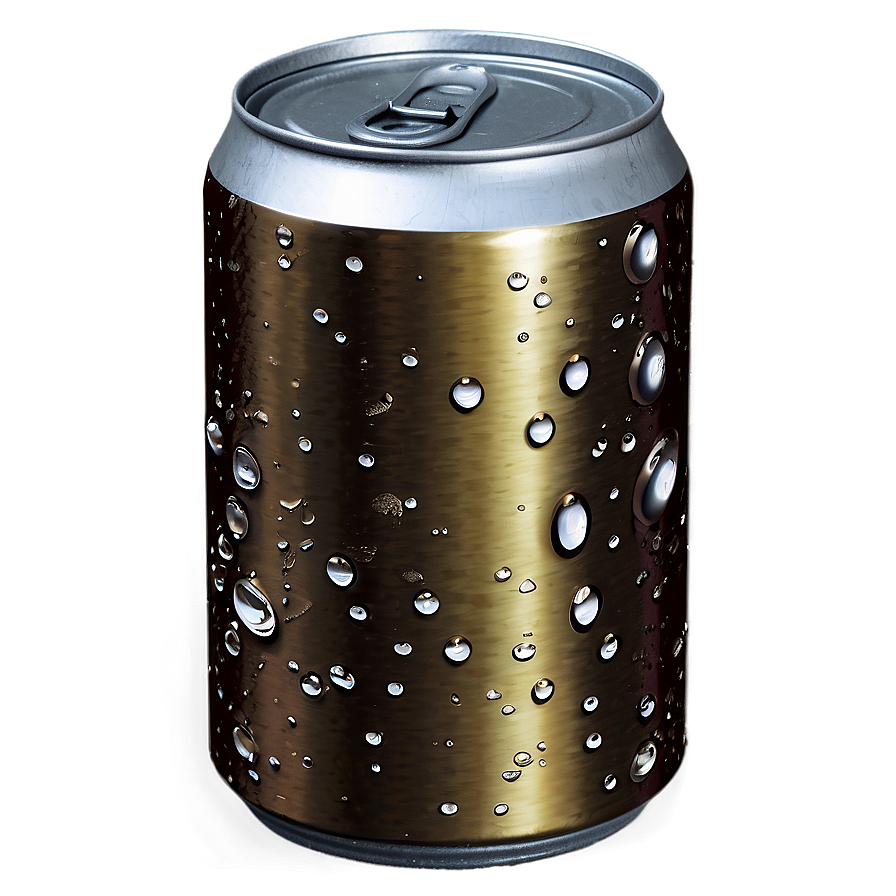 Aluminum Can With Drops Png 06252024 PNG Image