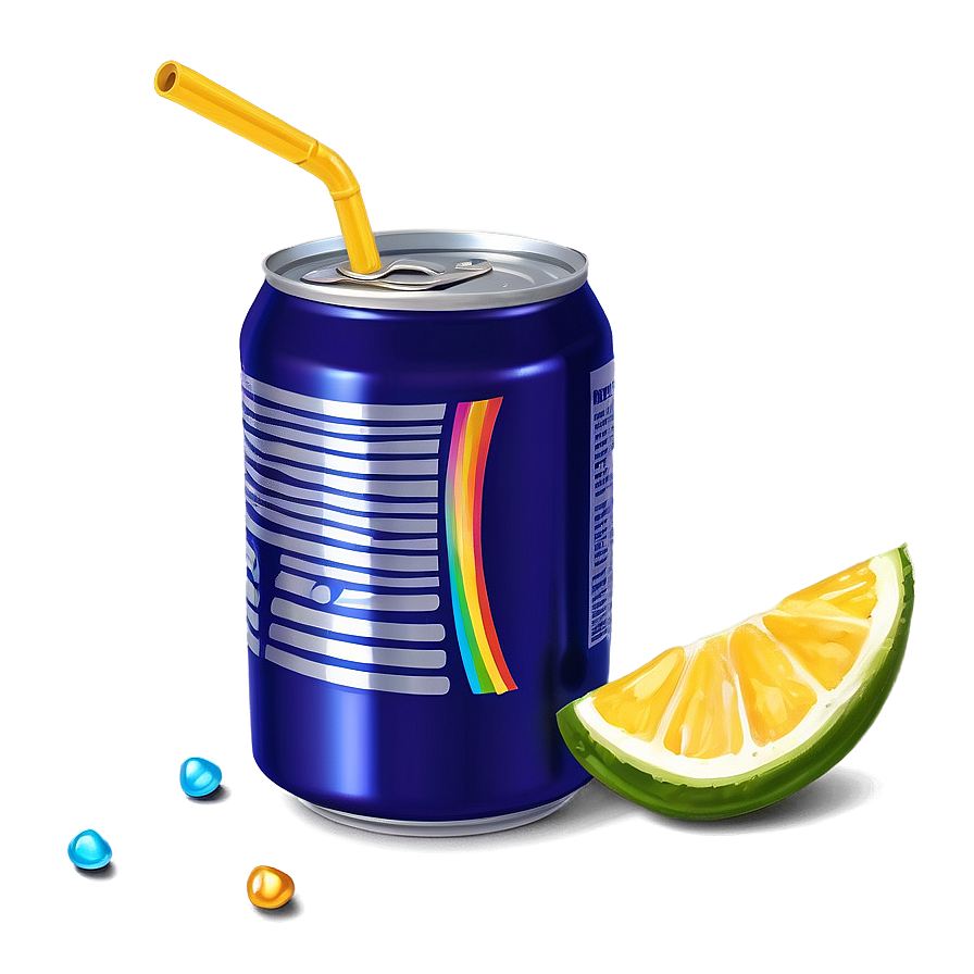 Aluminum Can With Straw Png 99 PNG Image