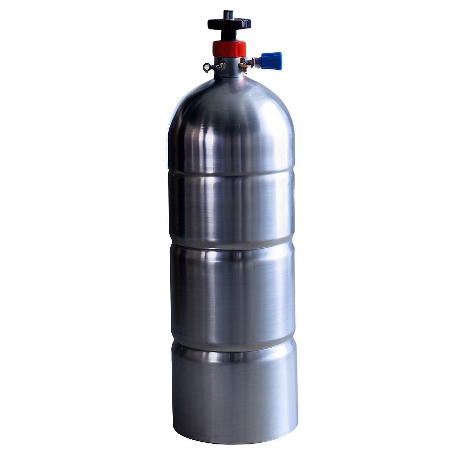 Aluminum Gas Cylinder Png Vxc43 PNG Image