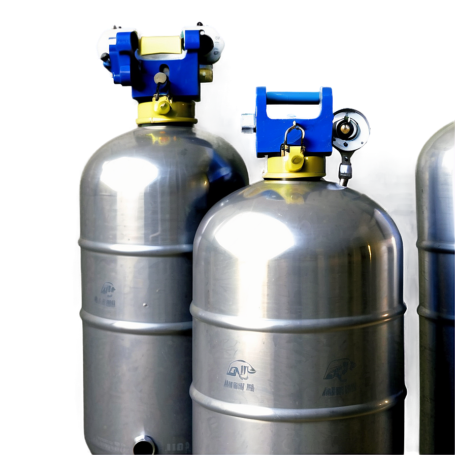 Aluminum Propane Tank Png 06282024 PNG Image